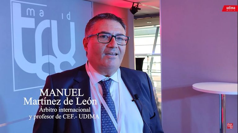 Manuel Martínez de León: «El arbitraje aún no se estudia lo suficiente en la universidad»