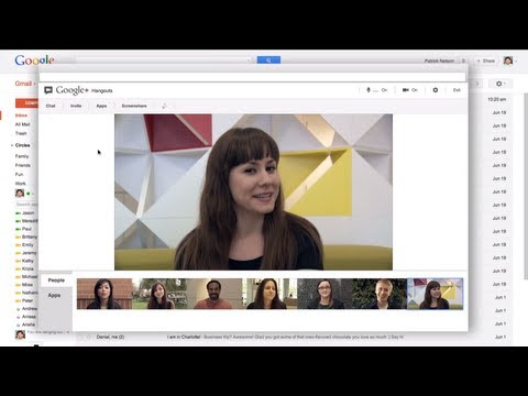 Hangouts de Google+