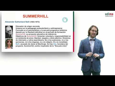 18. Corrientes educativas antiautoritarias del siglo XX