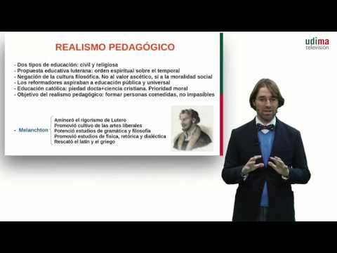 14. Educación siglo XVII. Realismo pedagógico