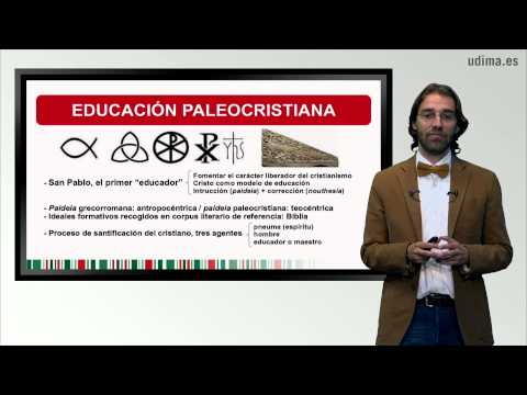 9. La educación paleocristiana