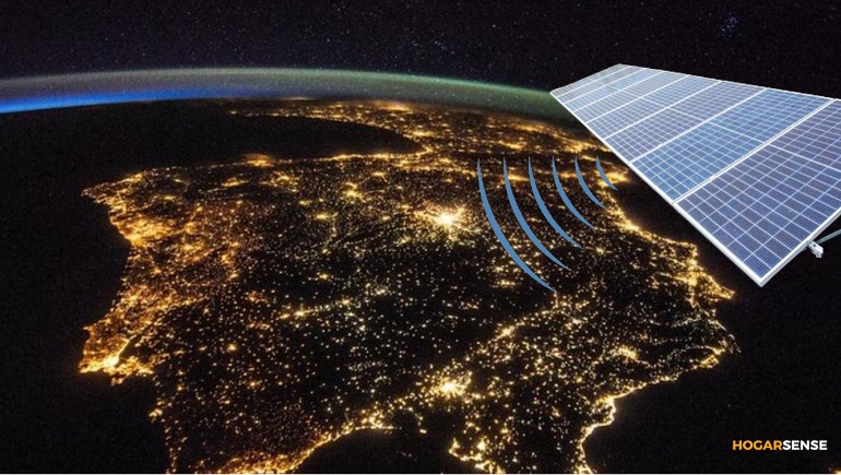 Transmisión inalámbrica de energía solar desde el espacio